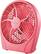 Left. Insignia™ - 9" Personal Fan - Hot pink.
