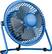 Angle. Insignia™ - 4" Mini Table Fan - Directoire Blue.