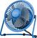 Left. Insignia™ - 4" Mini Table Fan - Directoire Blue.