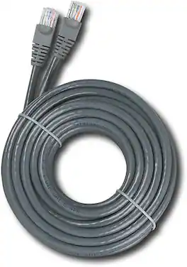 Dynex™ - 25' Cat 6 Network Cable - Gray