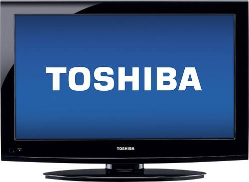 Front Standard. Toshiba - Refurbished 40" Class (40" Diag.) - LCD - 1080p - 60Hz - HDTV.