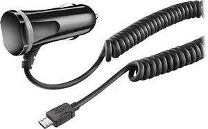 Insignia™ - Micro USB Vehicle Charger - Black - Front_Standard