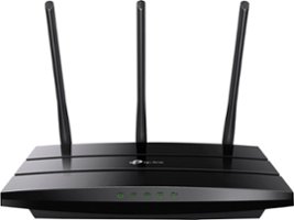 TP-Link - Archer AC1350 Dual-Band Wi-Fi 5 Router - Black - Front_Zoom