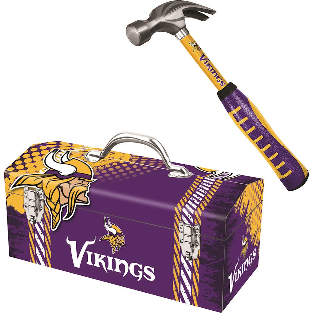 Best Buy: Sainty International Minnesota Vikings™ 16 Tool Box Purple/Yellow  79-317