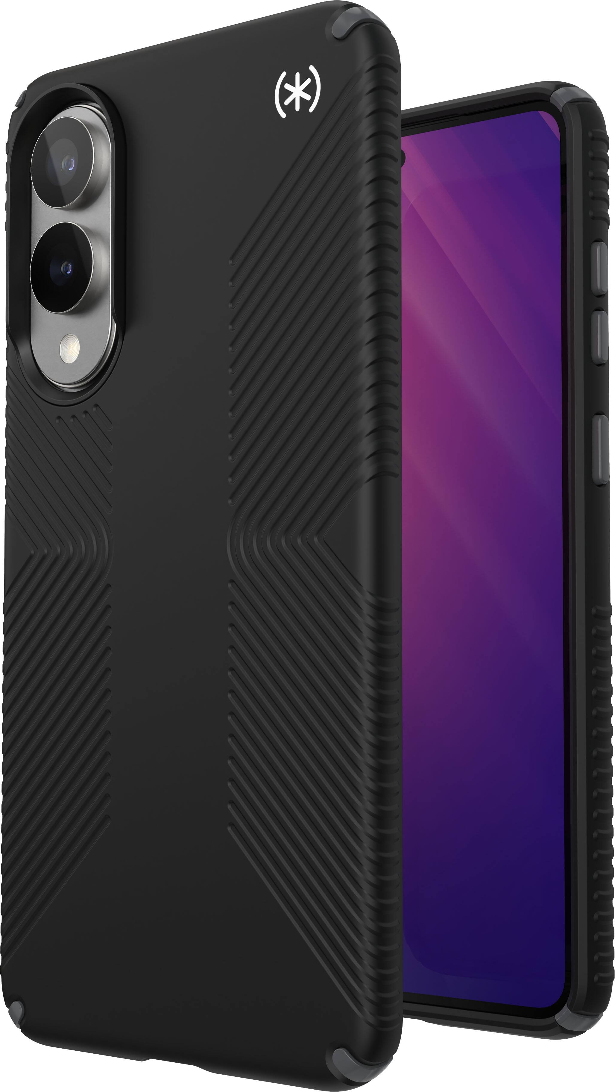 Angle. Speck - Samsung Galaxy S25 Edge Presidio2 Grip with MagSafe - Black.