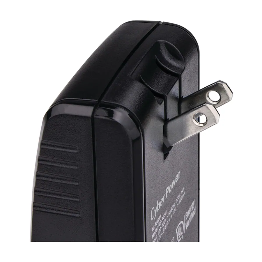 CyberPower 1,300mA Universal AC Power Adapter with USB Input Black ...