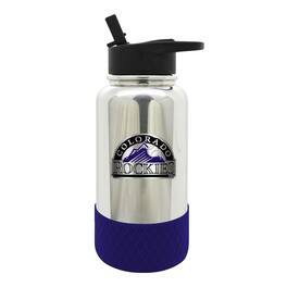 Great American Products - Colorado Rockies 32oz. Team Color Chrome Hydration Bottle - Multicolor