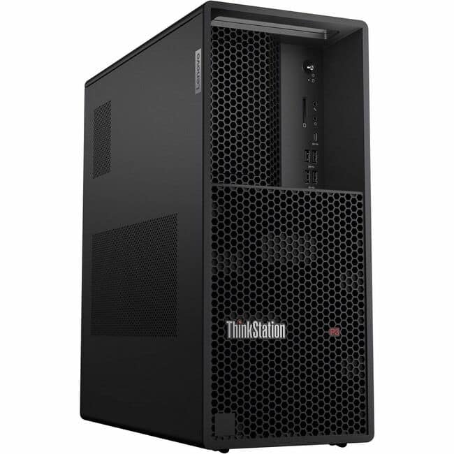 Lenovo - ThinkStation P3 30GS008HUS Workstation - 1 Core i9 13th Gen i9-13900 - vPro Technology - 64 GB - 2 TB SSD - Tower - Unknown