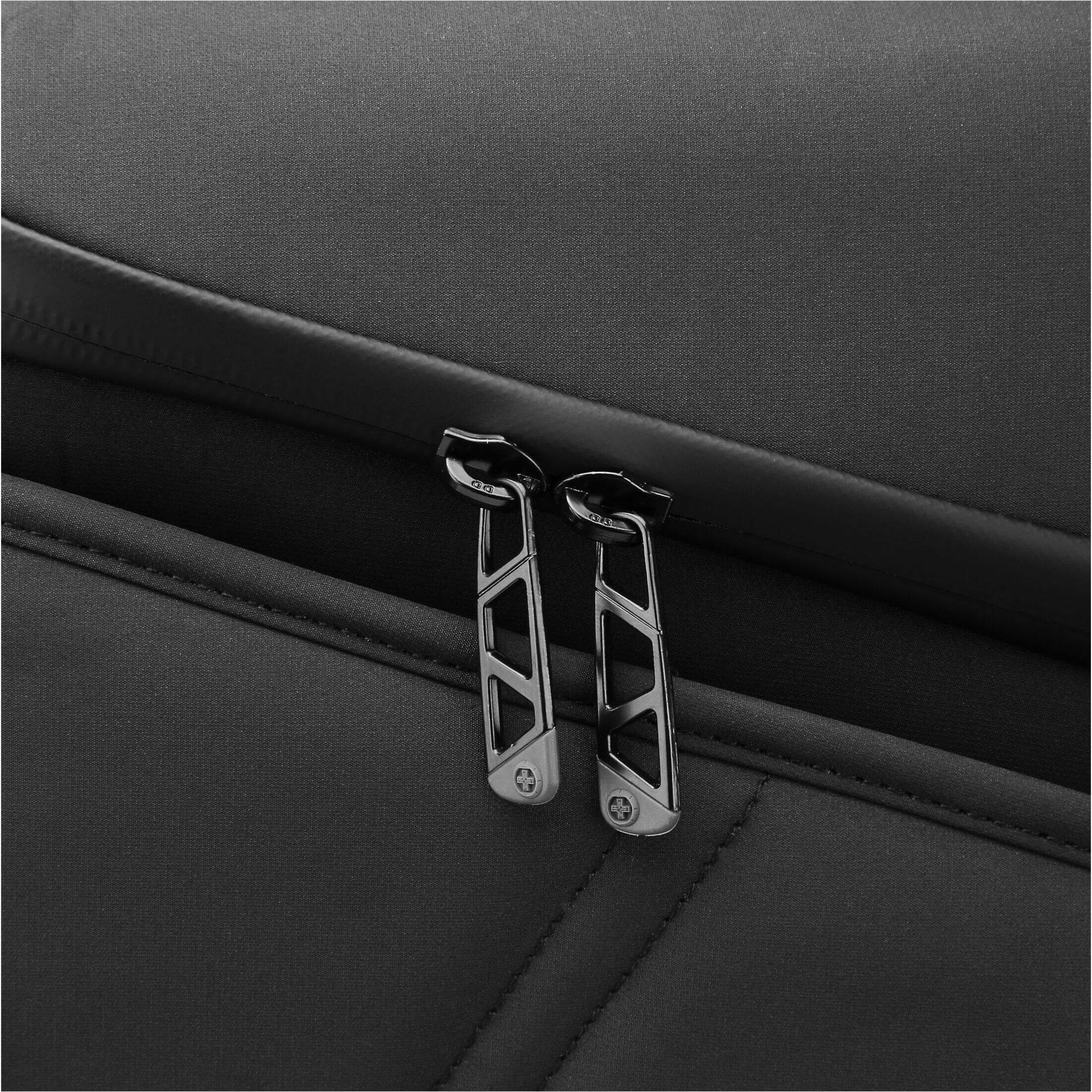 Alt View 24. Swissdigital Design - SEON L+ TSA-Friendly Backpack With USB Charging Port  RFID Protection and Fits Up to 16″ Laptop - Black.