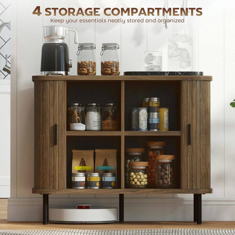 4 STORAGE COMPARTMENTS  
Keep your essentials neatly stored and organized