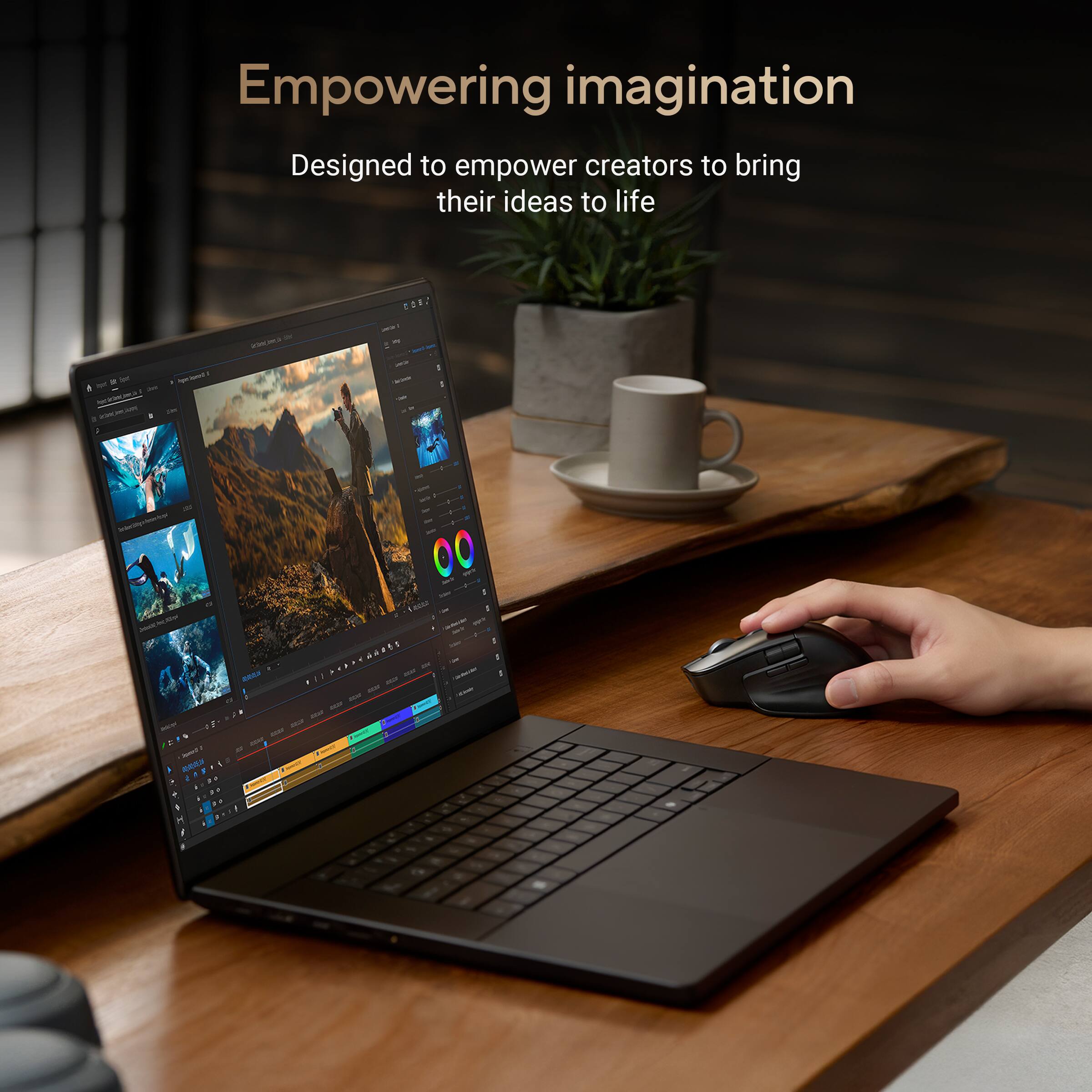 Empowering imagination  
Designed to empower creators to bring their ideas to life
