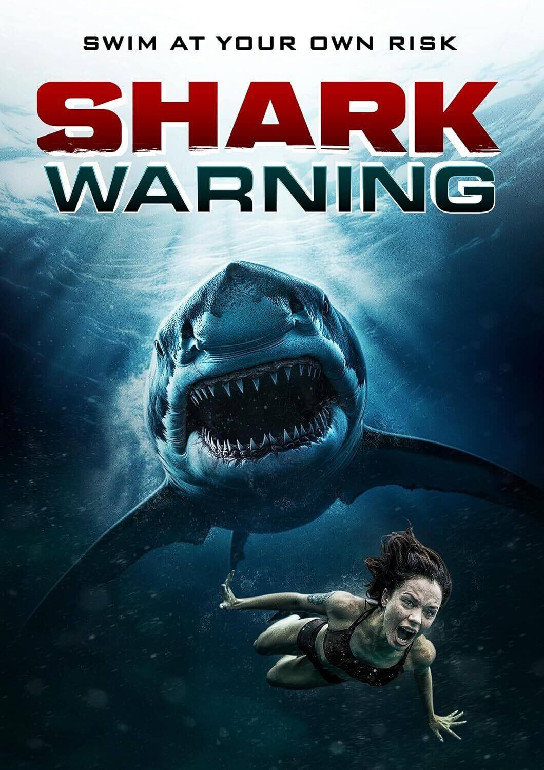 Front. Shark Warning   - DVD.