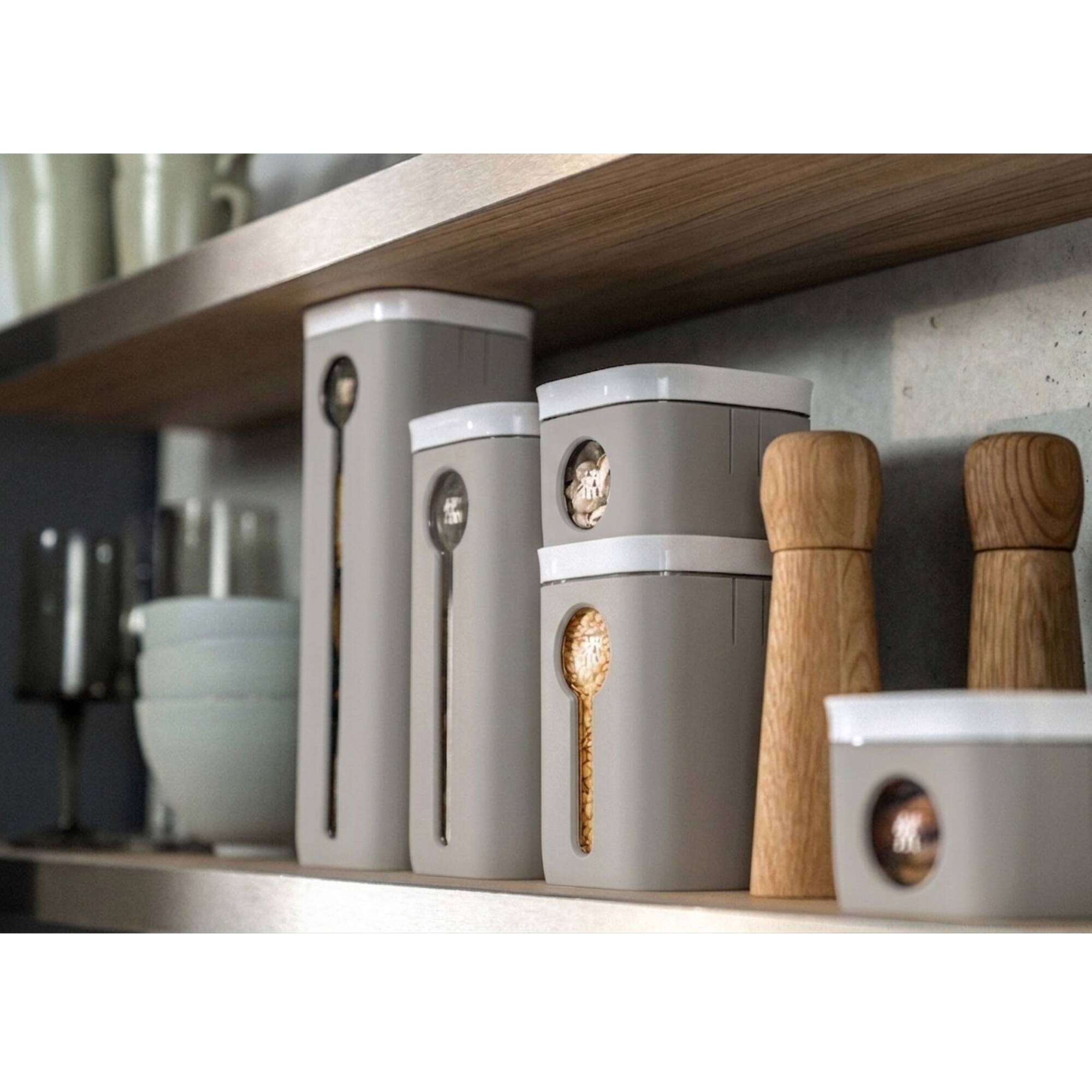 Alt View 2. ZWILLING - ZWILLING Fresh & Save Cube Color Sleeve, Small Cube, S, Grey - Grey.