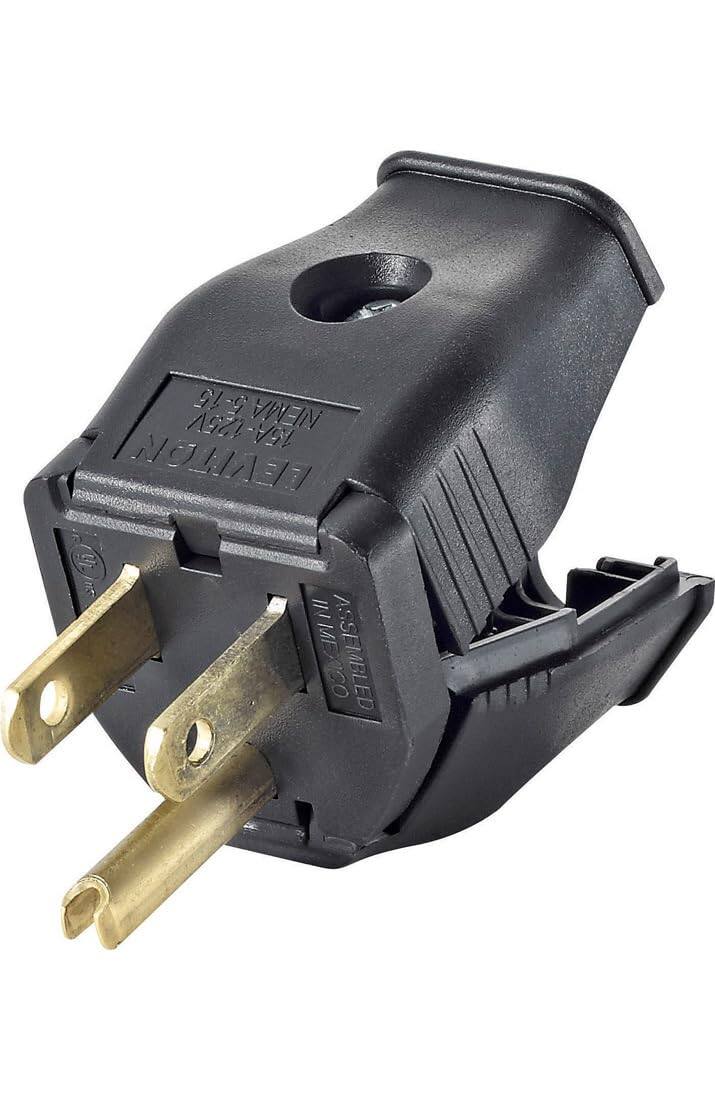 5-15 NEMA 15A-125V  
LEVITON  
ASSEMBLED IN MEXICO