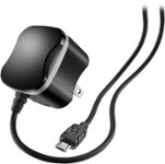 Front Zoom. Insignia™ - Micro USB Wall Charger for Select Samsung Mobile Devices - Black.