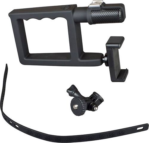 Go Pro Mount Death Lens Grip 2.0 VX Handle Stabilize footage Rubber Coated Grip iPhone Counter Balance Samsung Galaxy and Other Smartphones