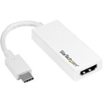 Angle Zoom. StarTech.com - USB Type-C to HDMI External Video Adapter - White.