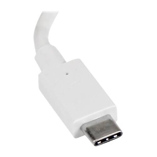 Alt View 12. StarTech.com - USB Type-C to HDMI External Video Adapter - White.