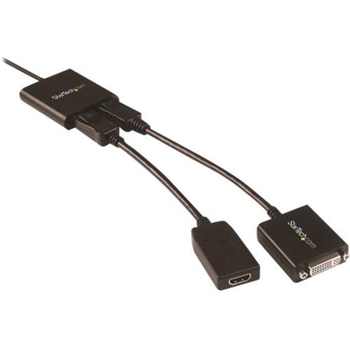 Alt View 11. StarTech.com - USB Type-C to DisplayPort External Video Adapter - Black.