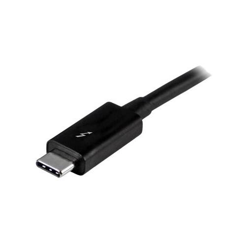 Alt View 12. StarTech.com - 6.6' 24 pin USB type C-to-24 pin USB type C cable - Black.
