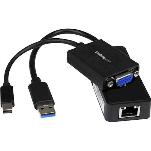 Angle View: StarTech.com - MST Hub Mini DisplayPort to 3-Port HDMI Multi-Monitor Splitter - Black