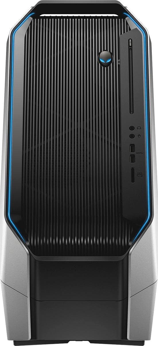 Alienware - Area-51 R2 Desktop - Intel Core i7-6800K - 16GB Memory - NVIDIA GeForce GTX 1080 - 2TB Hard Drive - Epic silver - Larger Front