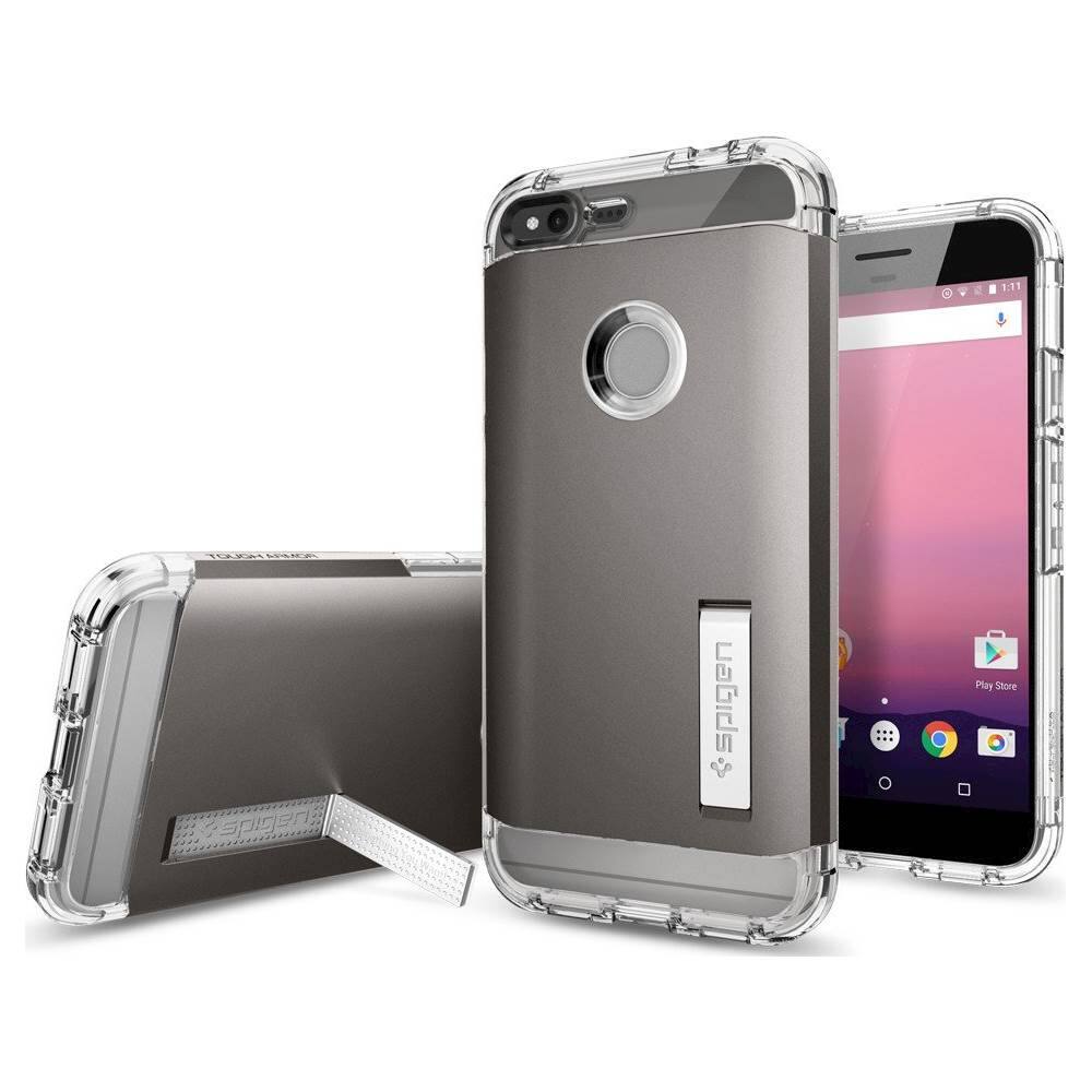 Spigen Tough Armor Case for Google Pixel XL Gunmetal F15CS20909 Best Buy