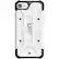 Front. Urban Armor Gear - Pathfinder Soft Shell Case for Apple® iPhone® 7, 6s and 6 - White.