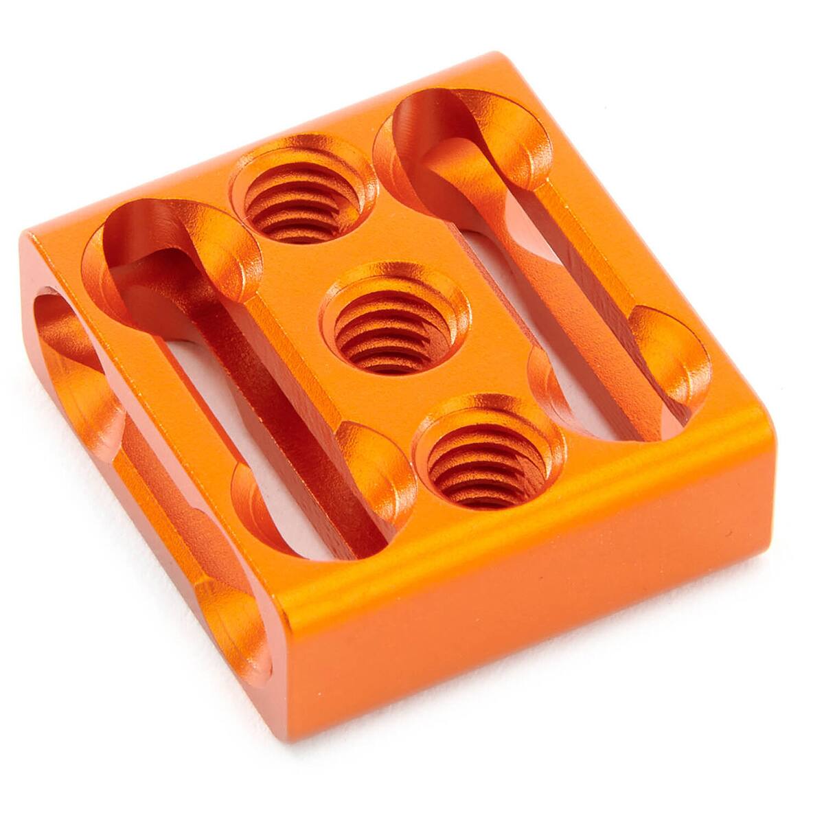 Alt View 1. 3 Legged Thing - 3 Legged Thing XPAND Riser Block - Orange, 25mm.