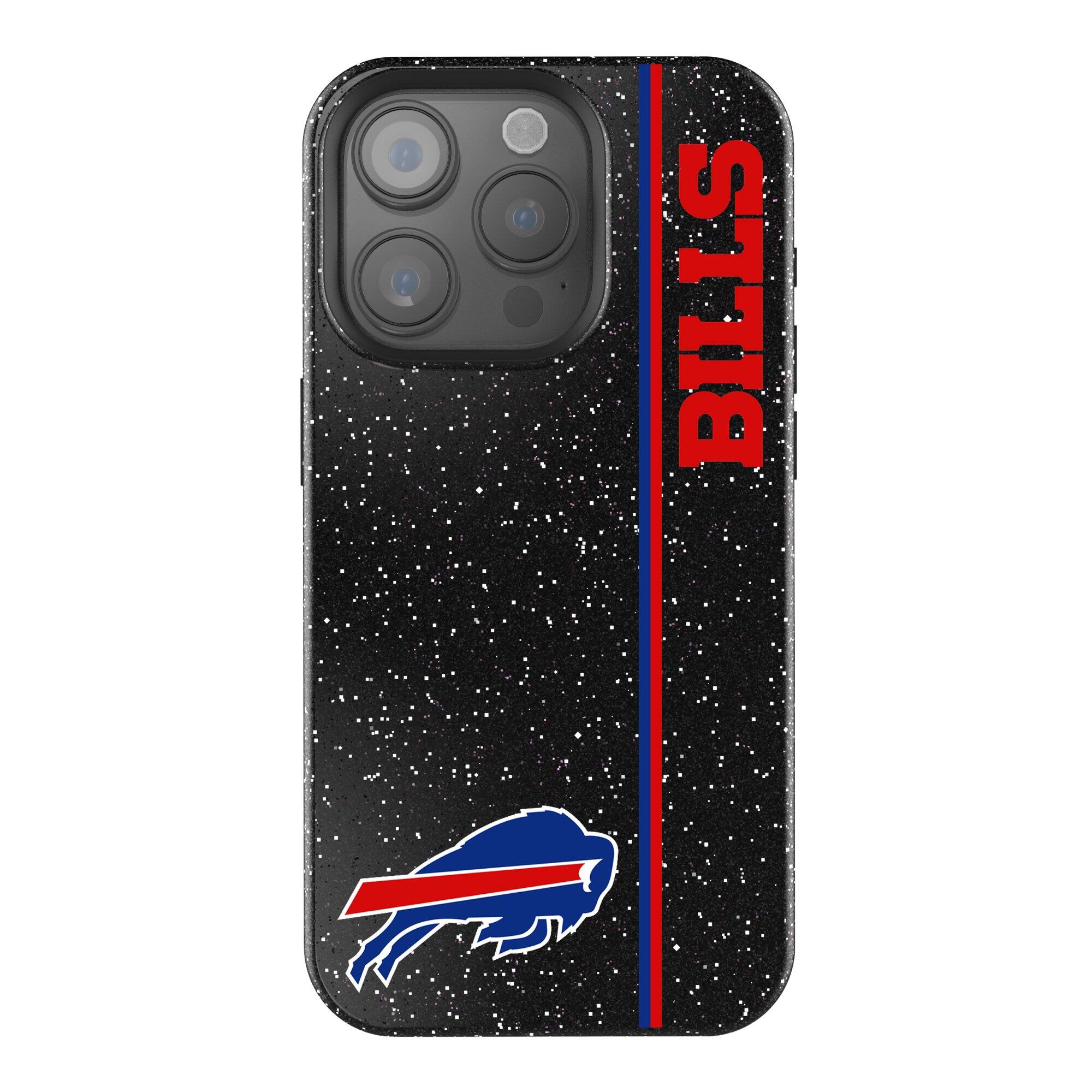 Front. Keyscaper - Black Buffalo Bills iPhone Bling Case - 15 - Black.