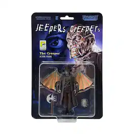 Syndicate Collectibles - Jeepers Creepers The Creeper 3.75-Inch Retro Action Figure - Black