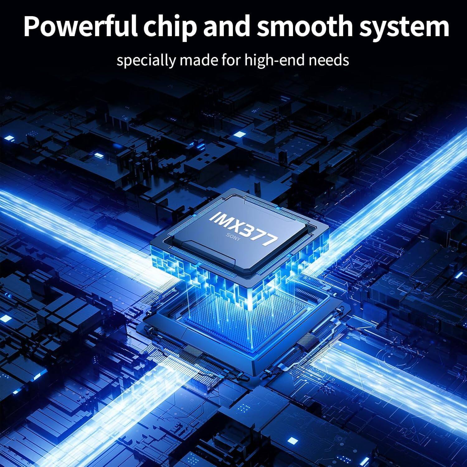 Powerful chip and smooth system  
specially made for high-end needs  

IMX377 SONY