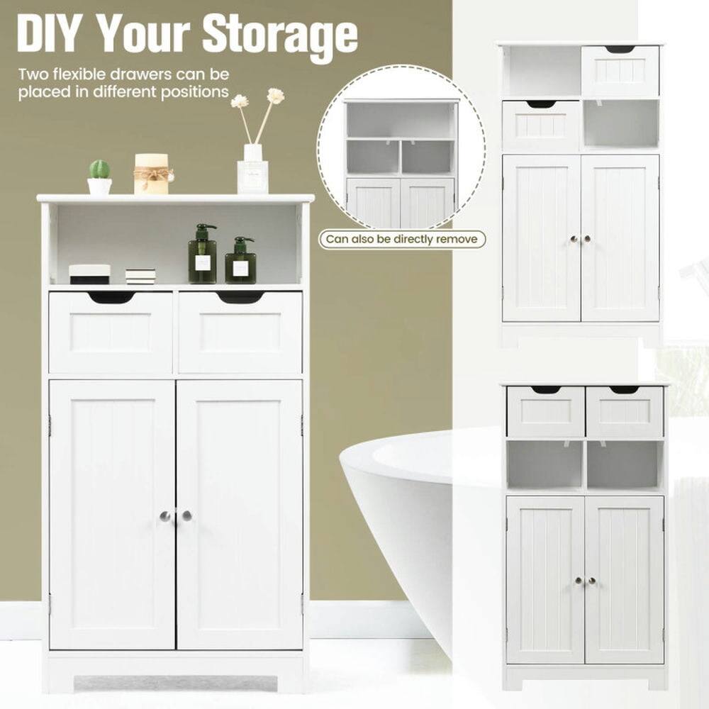 DIY Your Storage

Two flexible drawers can be placed in different positions

Can also be directly removed