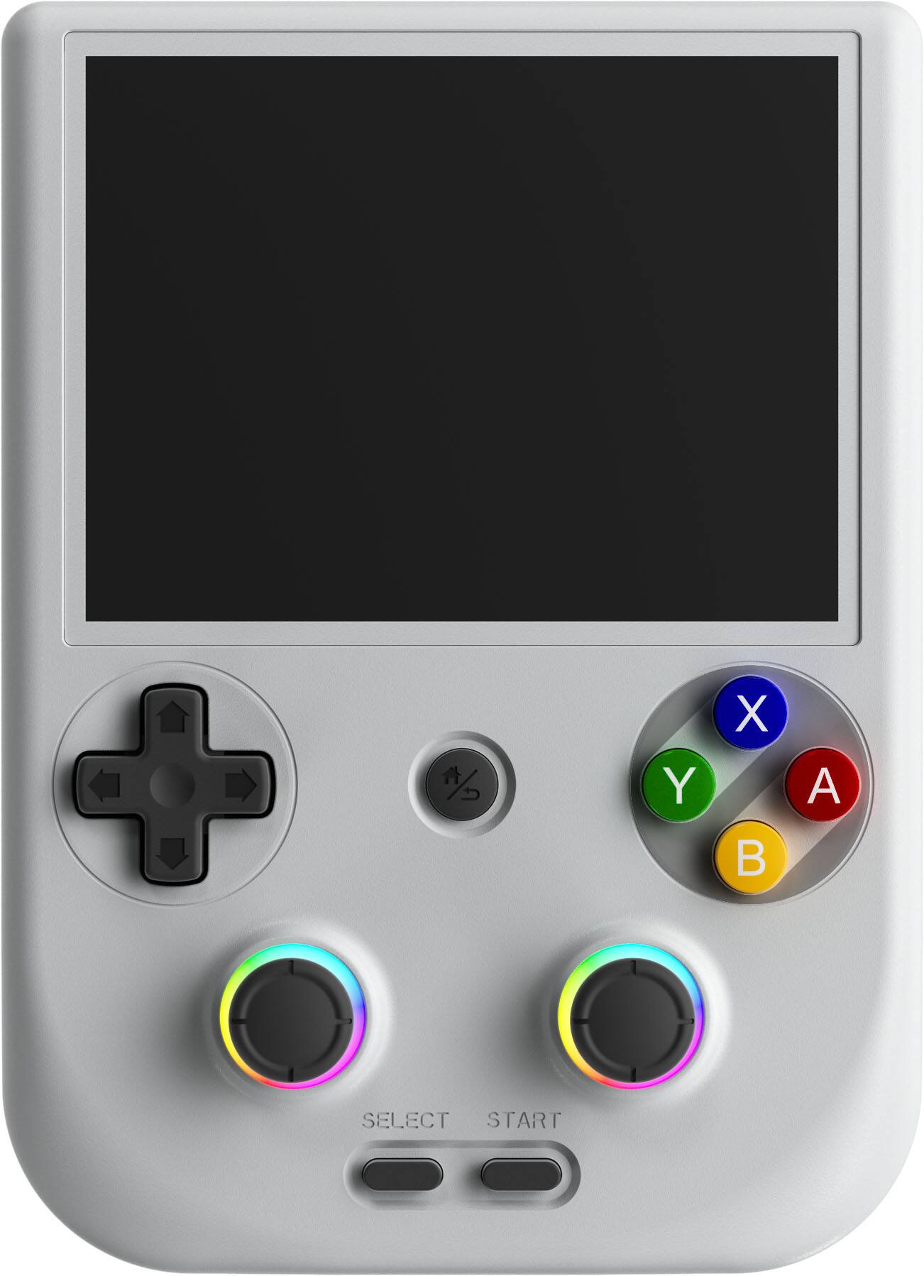 The text on the image reads: "SELECT START A Y X B". This text is grouped and corrected to read: "SELECT START A Y X B".