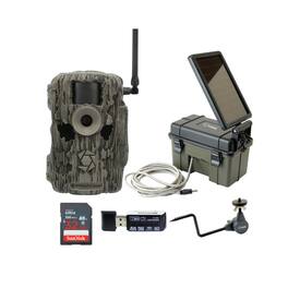 Stealth Cam - 36MP Fusion Max Cellular Trail Camera with 80 Feet Detection Range with Solar Power Pack Cam Holder