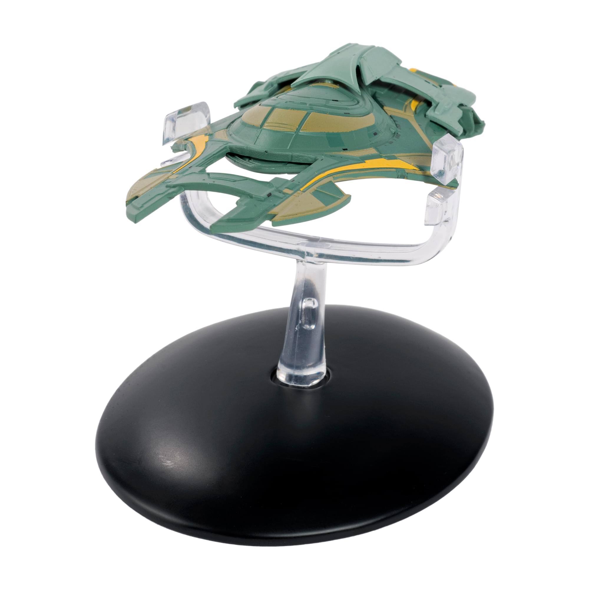 Alt View 2. Eaglemoss - Eaglemoss Star Trek Starship Replica | Xindi Humanoid - Green.