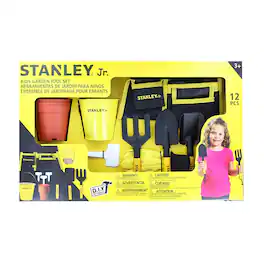 Red Tool Box - Stanley Jr. 12 Piece Garden Tool Set - Yellow