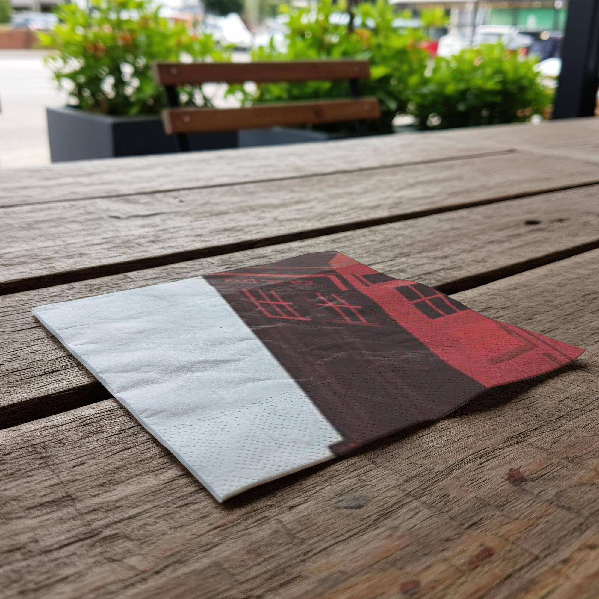 Alt View 10. Seven20 - Doctor Who Iconic Color TARDIS Napkin Set of 20 - Blue.