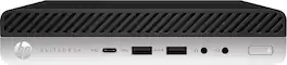 HP - Refurbished Excellent - EliteDesk 800G3 Mini PC, Intel Core i5-7500T Up to 3.3GHz, 16GB DDR4 RAM, 1TB SSD, USB WiFi, Windows 11 Pro - Black