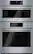 Front. Bosch - 800 Series 30" Built-In Single Electric Convection Wall oven with Built-in Microwave.