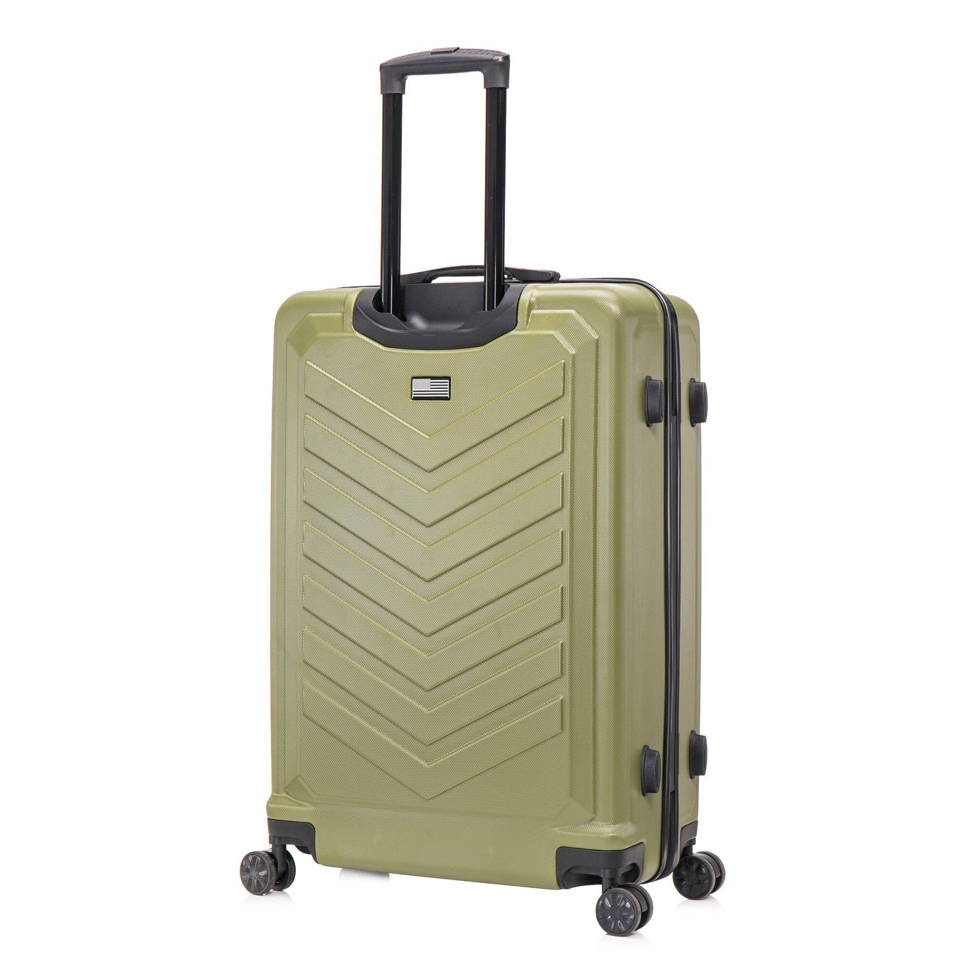 Angle. US Army - FOX 28" Large Suitcase - OLIVE DRAB.
