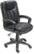 Angle Standard. True Seating - Lane Leather Executive Office Chair - Black.