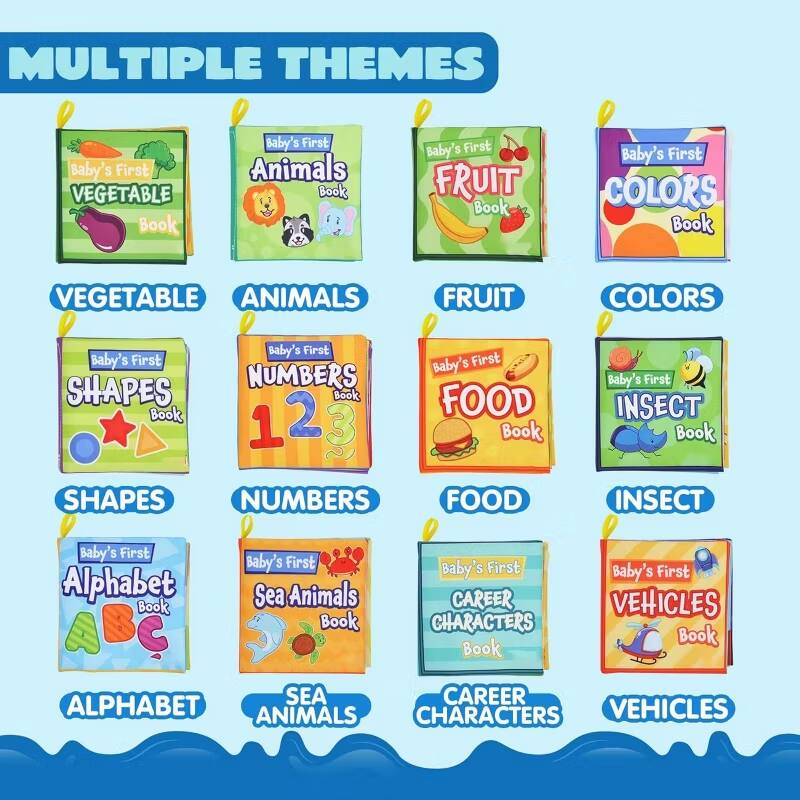 MULTIPLE THEMES

- Baby's First VEGETABLE Book
- Baby's First ANIMALS Book
- Baby's First FRUIT Book
- Baby's First COLORS Book
- Baby's First SHAPES Book
- Baby's First NUMBERS Book
- Baby's First FOOD Book
- Baby's First INSECT Book
- Baby's First ALPHABET Book
- Baby's First SEA ANIMALS Book
- Baby's First CAREER CHARACTERS Book
- Baby's First VEHICLES Book