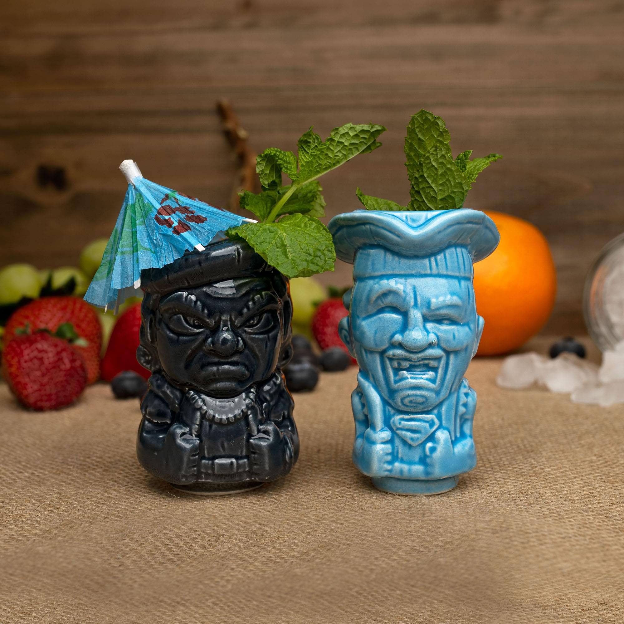 Alt View 10. ThinkGeek - Geeki Tikis The Goonies Mini Muglet 2-Pack | Mama Fratelli and Sloth - Blue.