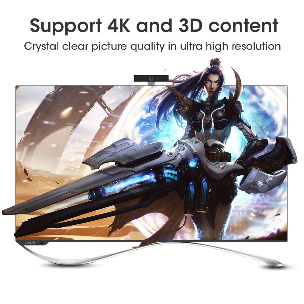 Support 4K and 3D content  
Crystal clear picture quality in ultra high resolution