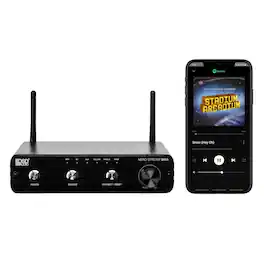 OSD Audio - Nero Stream WRA Outdoor Wi-Fi Streaming Amplifier, 4 Channels, IP64 Weather Resistant - Black