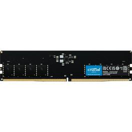 Crucial - Micron 32GB DDR5 SDRAM Memory Module - For Motherboard, Desktop PC - 32 GB (1 x 32GB) - DDR5-4800/PC5-38400 DDR5 SDRAM - Unknown