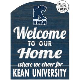 Jardine - Kean University Cougars 16'' x 22'' Indoor/Outdoor Marquee Sign - Navy