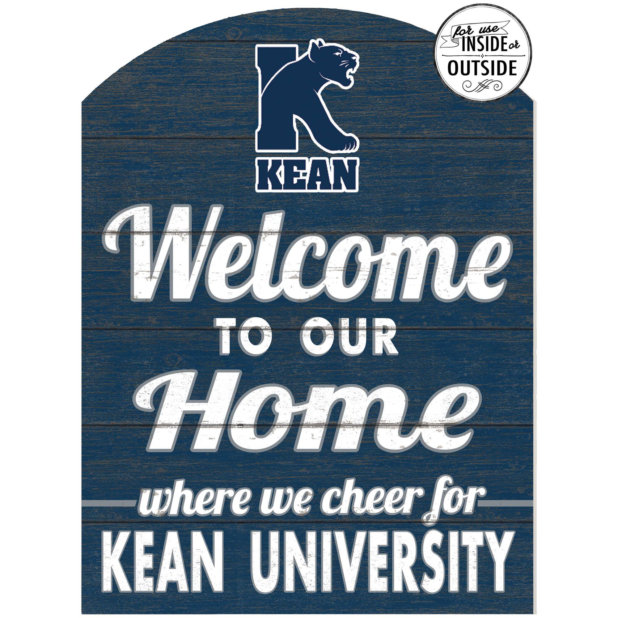 Kean University Cougars 16'' x 22'' Indoor/Outdoor Marquee Sign