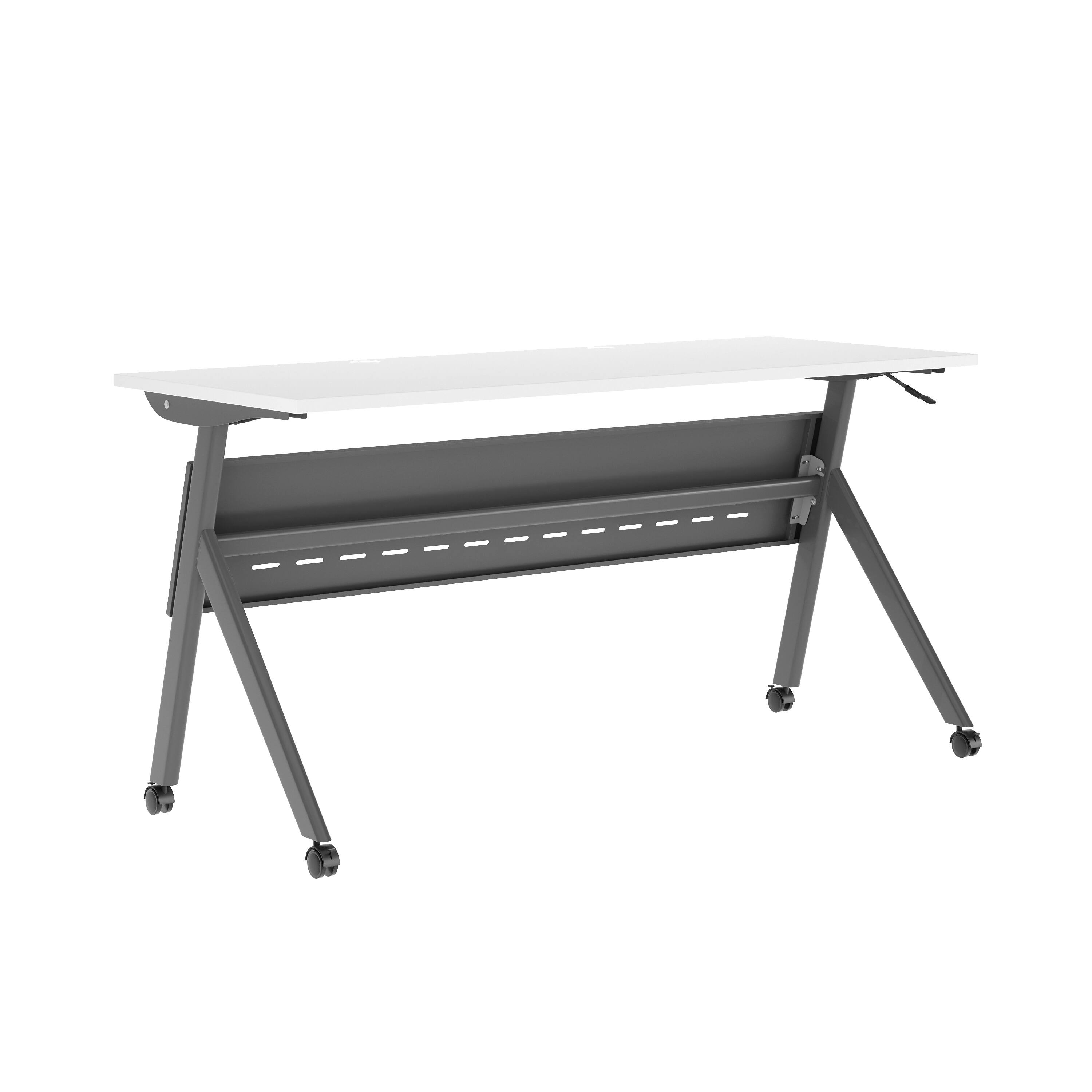 White Top/Gray Frame